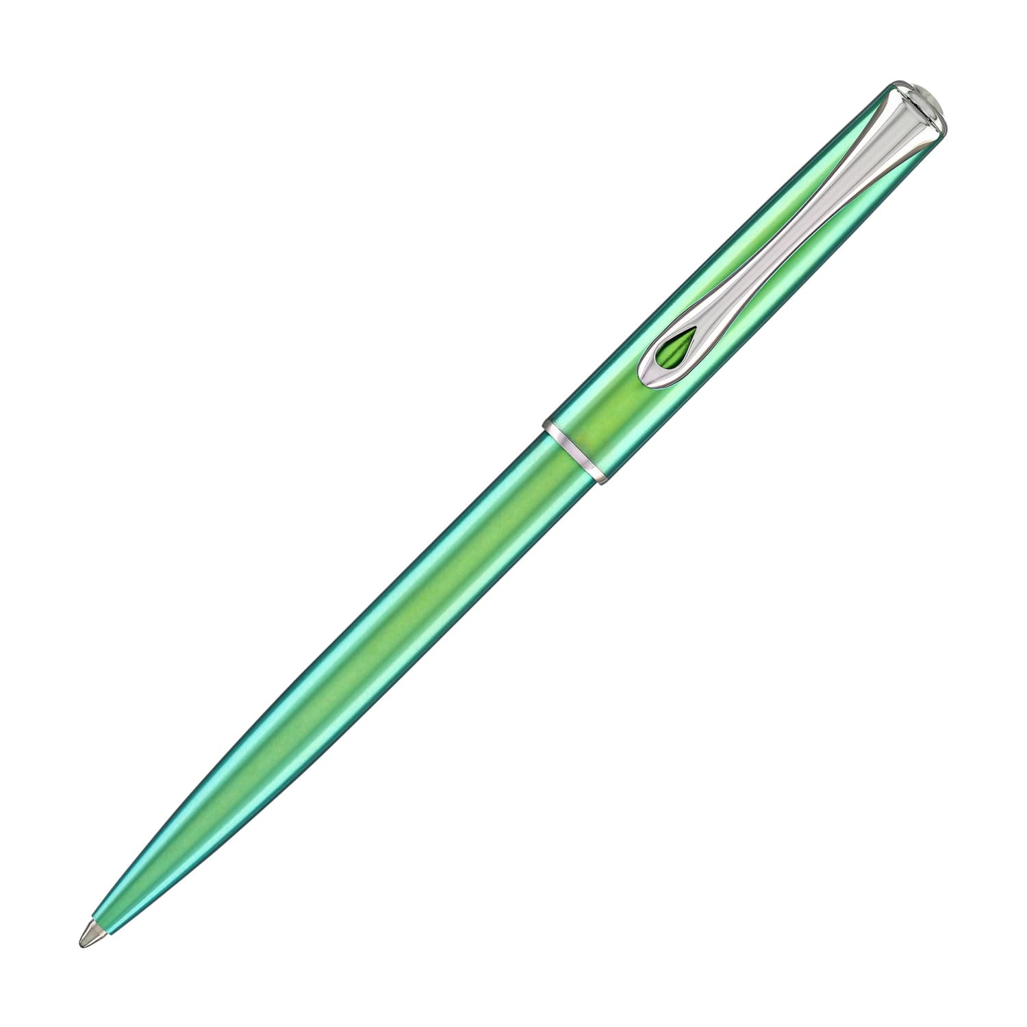 Diplomat Traveller Ballpoint Pen in Funky Green - Premium Writing Instrument for Office, School & Travel - Perfect Gift for Professionals & Students