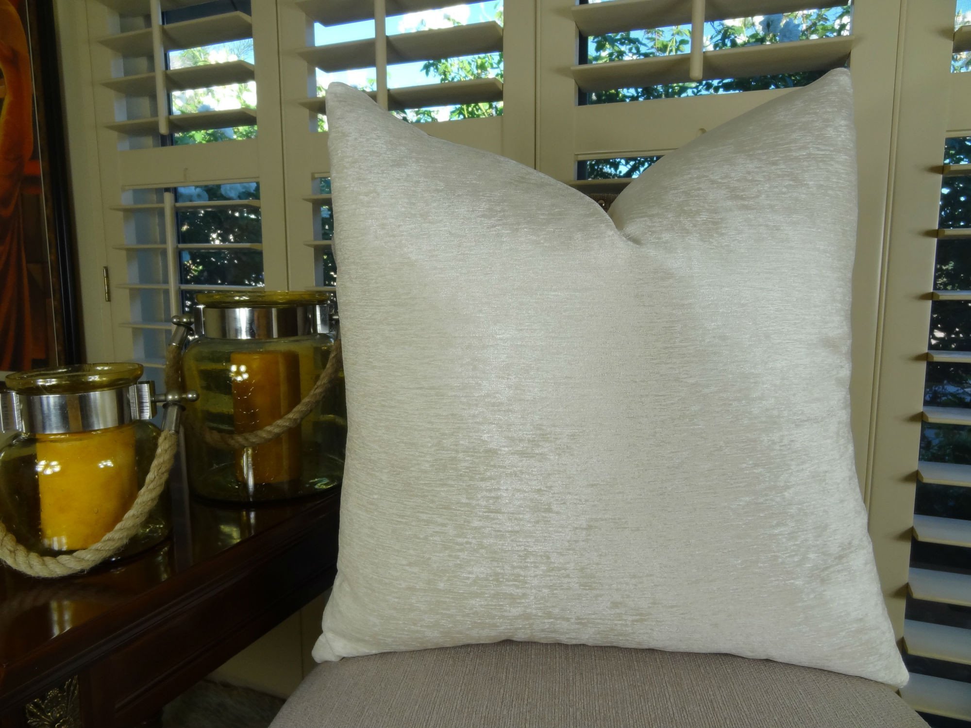 Luxury Decorative Throw Pillow - Designer Gold & Gray Swirl Couch Pillow - Modern Geometric Maze Pillow - Handmade in USA | Elegant Home Decor for Living Room, Bedroom & Sofa