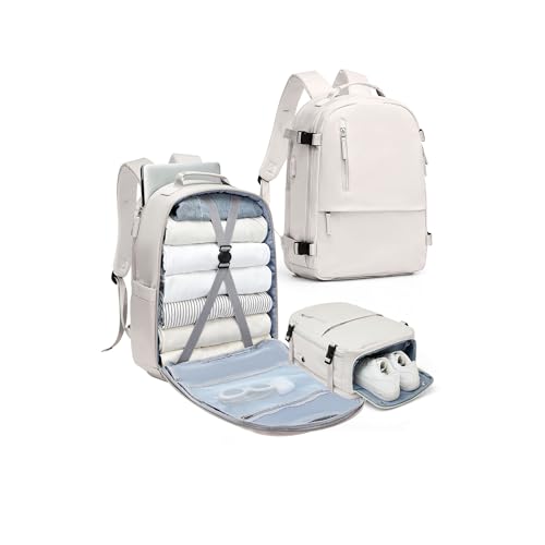 White With Shoe Compartment