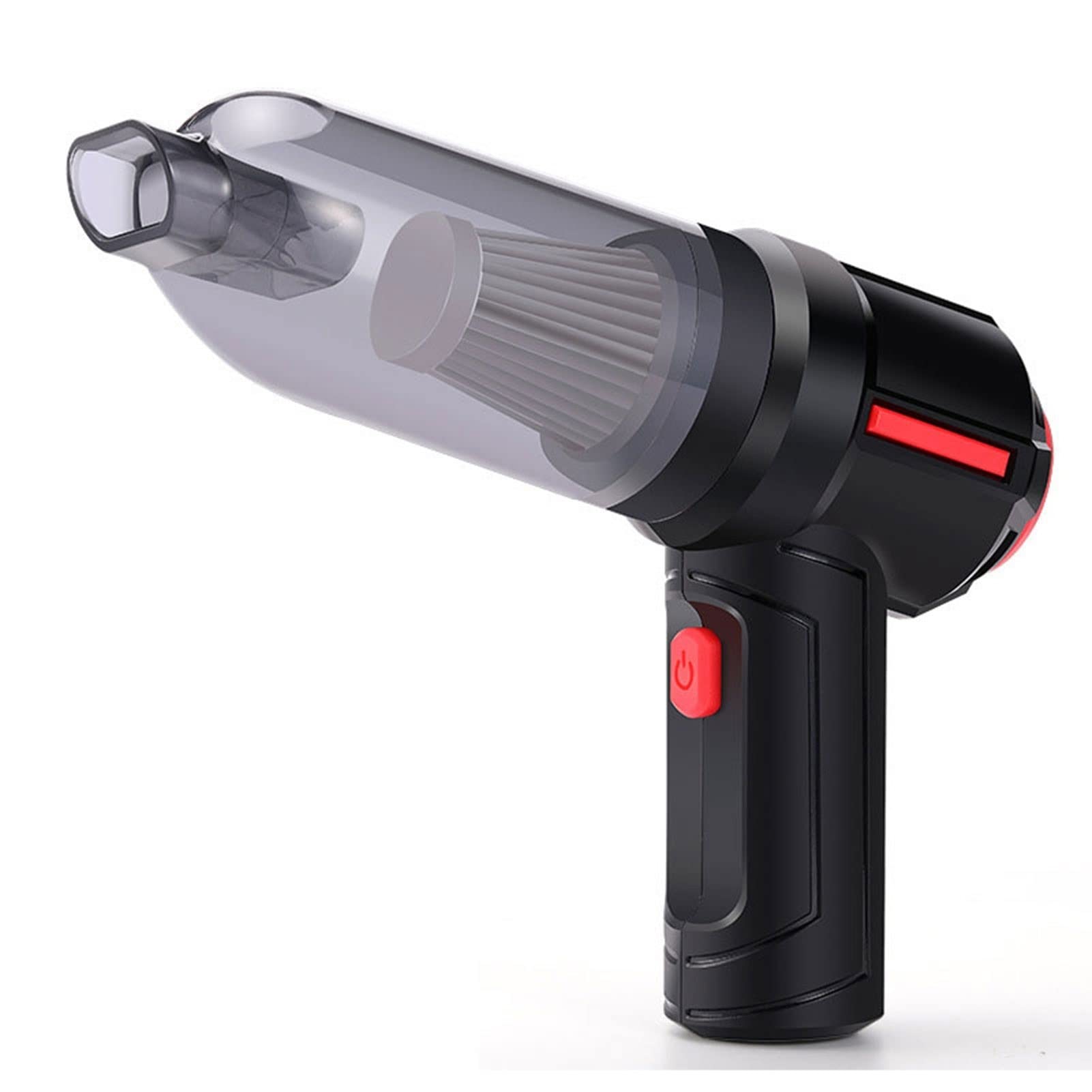 SSLCWL Cordless Air Duster & Mini Vacuum Cleaner for Keyboard, Electronics, PC - Reusable Dust Blower for Computer Cleaning | Perfect for Office, Gaming Setup & Home Workspace Maintenance