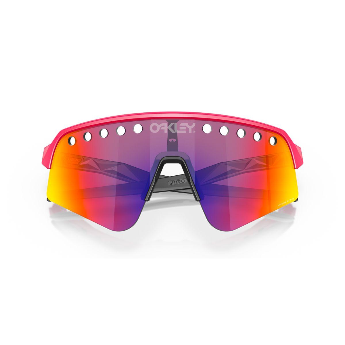 Oakley Sutro Lite Sweep Sunglasses - Pink/Prizm Road Lens (0OO9465 946507) for Cycling, Running & Outdoor Sports
