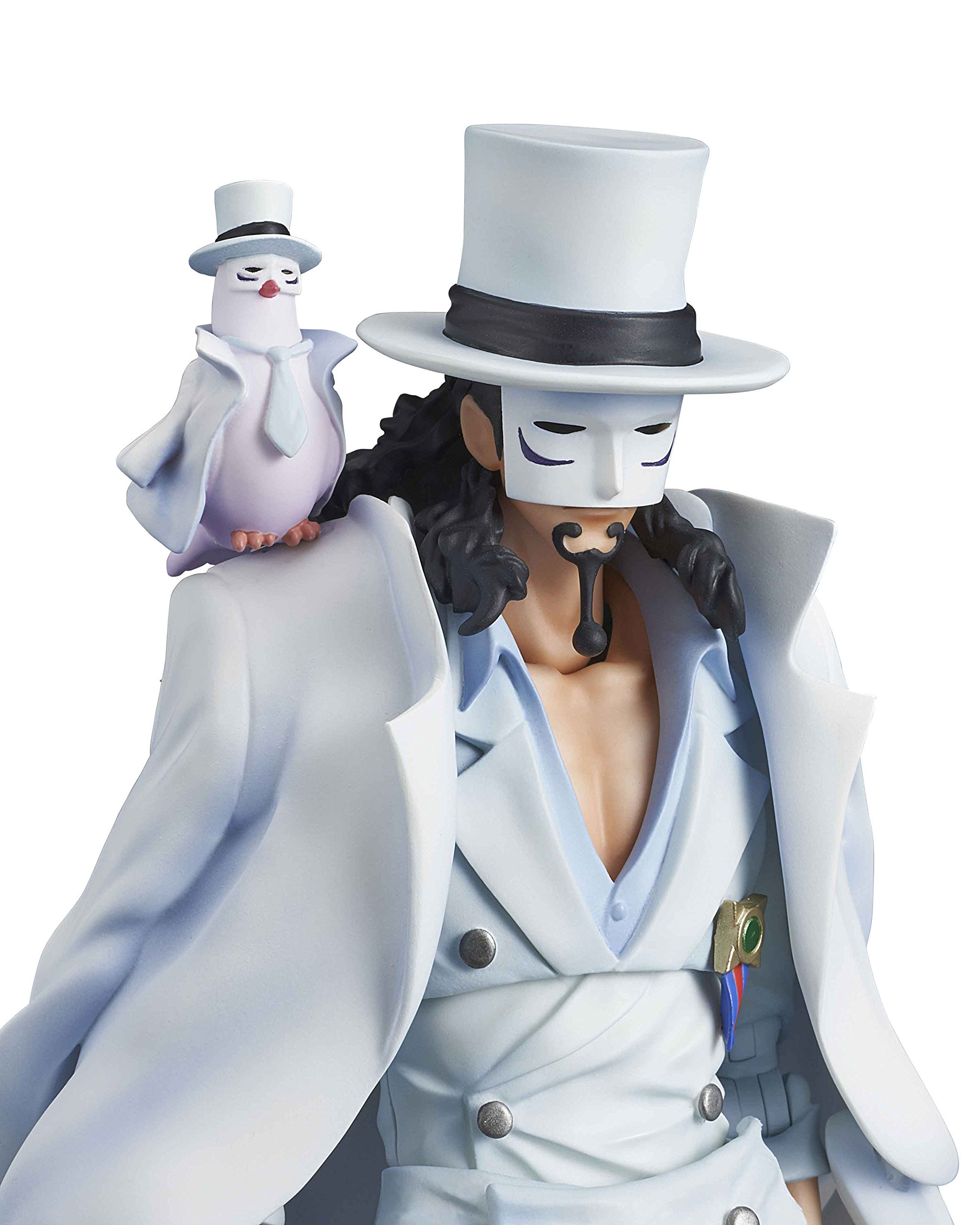 Megahouse One Piece Ron Rucchi Variable Action Hero Figure - Collectible Anime Toy for Display & Play | Perfect for Fans, Gift Giving & Anime Collections