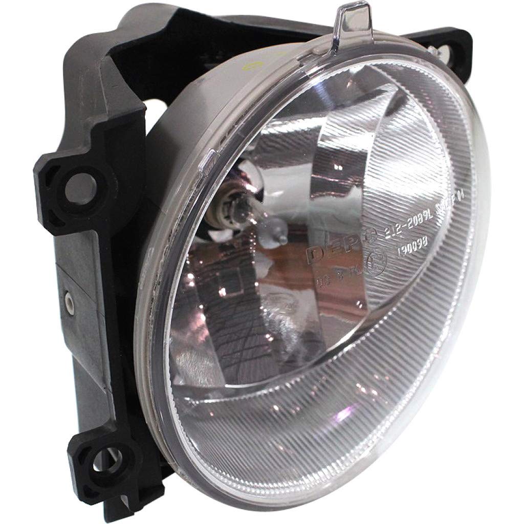 2013-2015 Toyota Land Cruiser Fog Light Assembly - Driver Side with Bulbs | CAPA Certified Replacement for TO2592127 | Durable CarLights360 Fog Lights for Off-Road & Night Driving