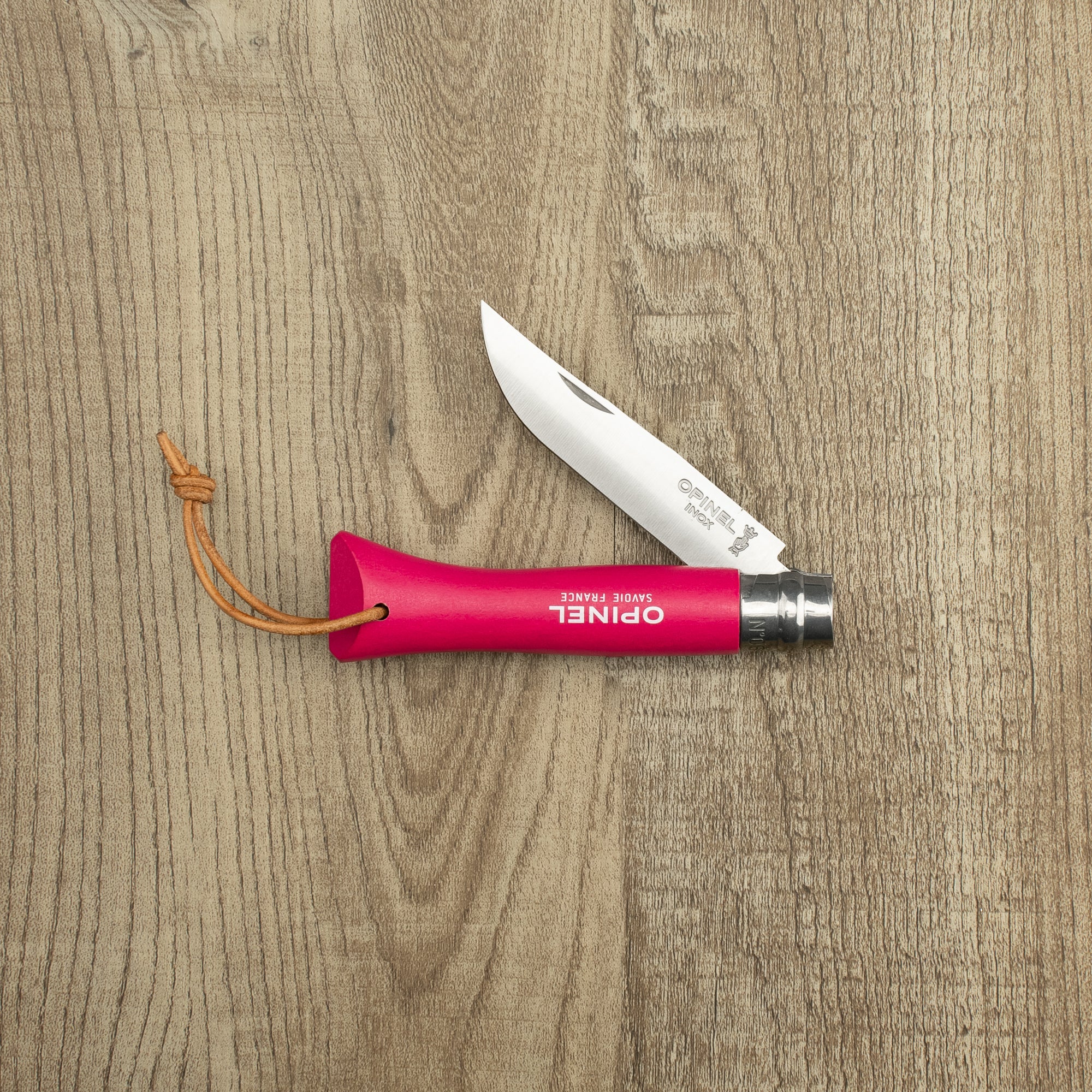 Opinel No.06 Stainless Steel Folding Pocket Knife - Perfect for Camping, Hiking & Outdoor Adventures