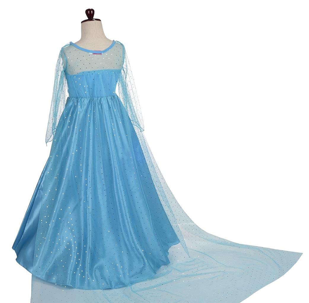 Toddler Girls' Ice Princess Dress Costume - Elegant Fancy Party Dress for Birthday, Halloween & Christmas | Perfect for Dress-Up, Pageants & Special Occasions