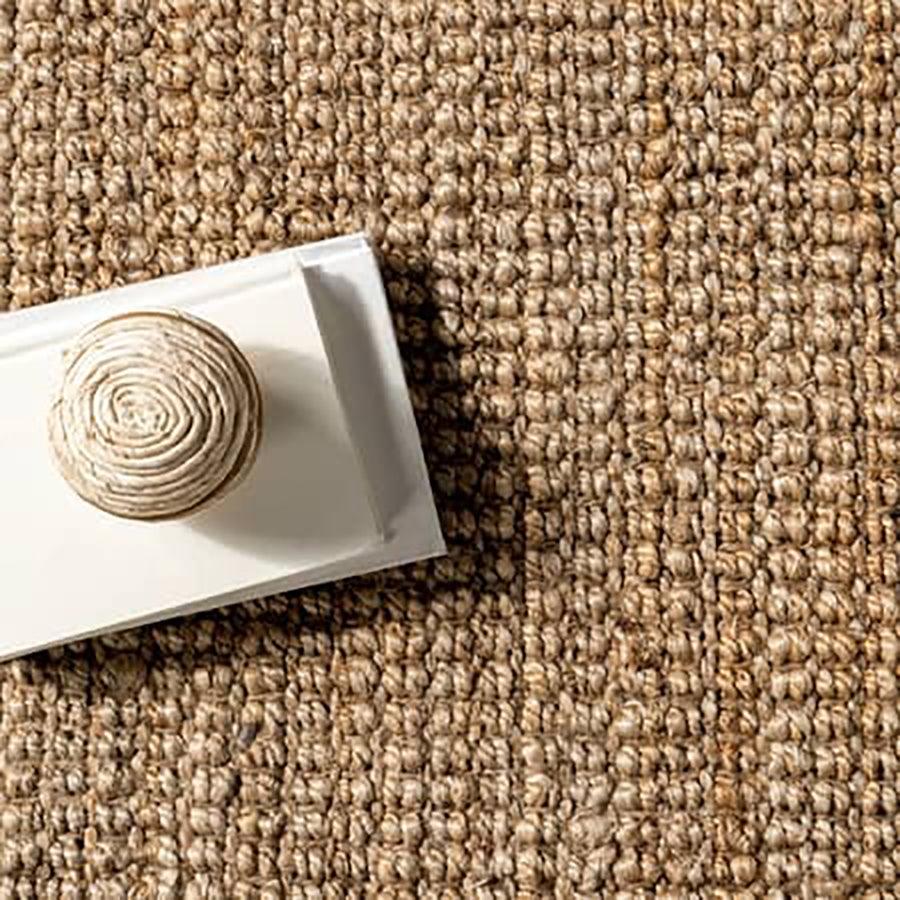 Bhumi Turkish Overdyed Hand Woven Natural Jute Runner Rug 10