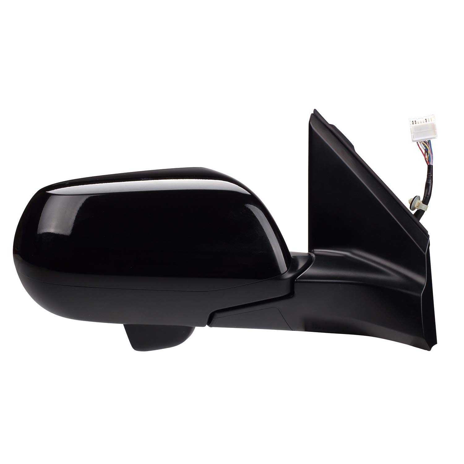 2015-2016 Honda CR-V Right Passenger Side Power Door Mirror - Manual Folding, Convex Glass, LaneWatch Camera (No Heated Glass/LDW) - Paint to Match Partslink #HO1321294 - Perfect Replacement for Damaged Mirrors & DIY Auto Repairs