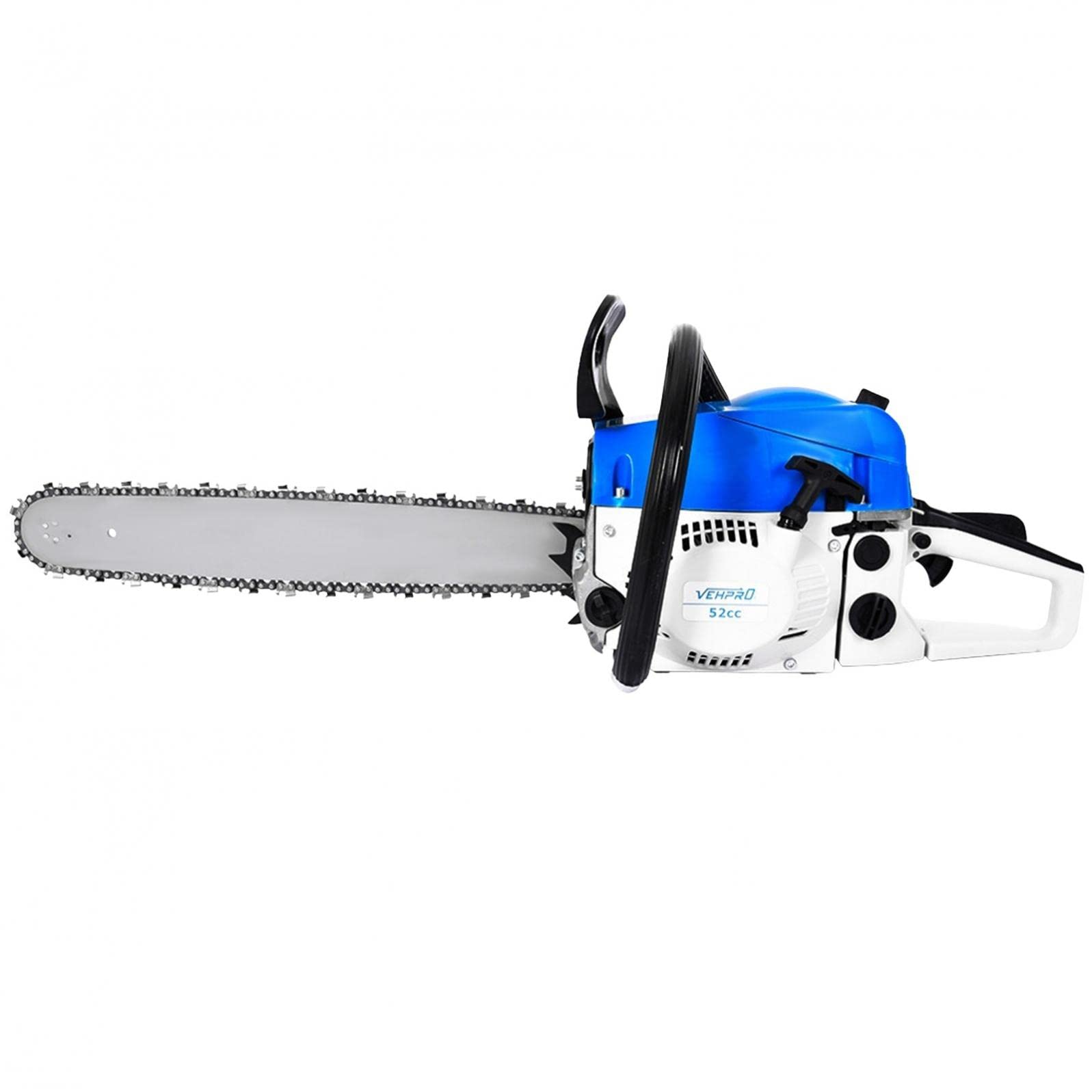 20 Inch Cordless Chainsaw with 52cc Engine & Automatic Oiler - Lightweight Aluminum Crankcase - Perfect for Tree Cutting, Woodworking, and Garden Maintenance - Ideal for DIY Projects, Landscaping, and Outdoor Yard Work