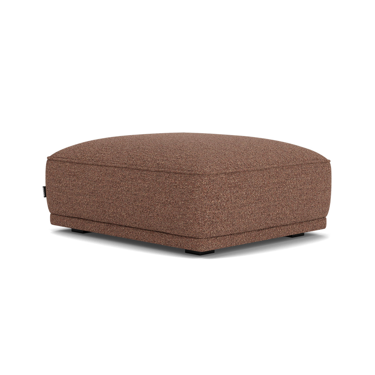 Leonora Boucle Ottoman Stool - Soft Velvet Upholstered Round Footrest Pouf for Living Room, Bedroom, and Nursery - Perfect for Extra Seating and Stylish Home Decor