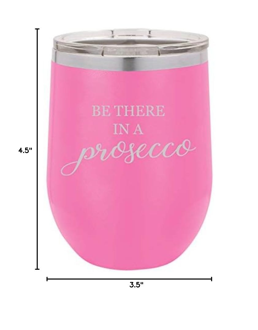12 oz Double Wall Vacuum Insulated Stainless Steel Wine Tumbler - Stemless Coffee Travel Mug with Lid - Funny 