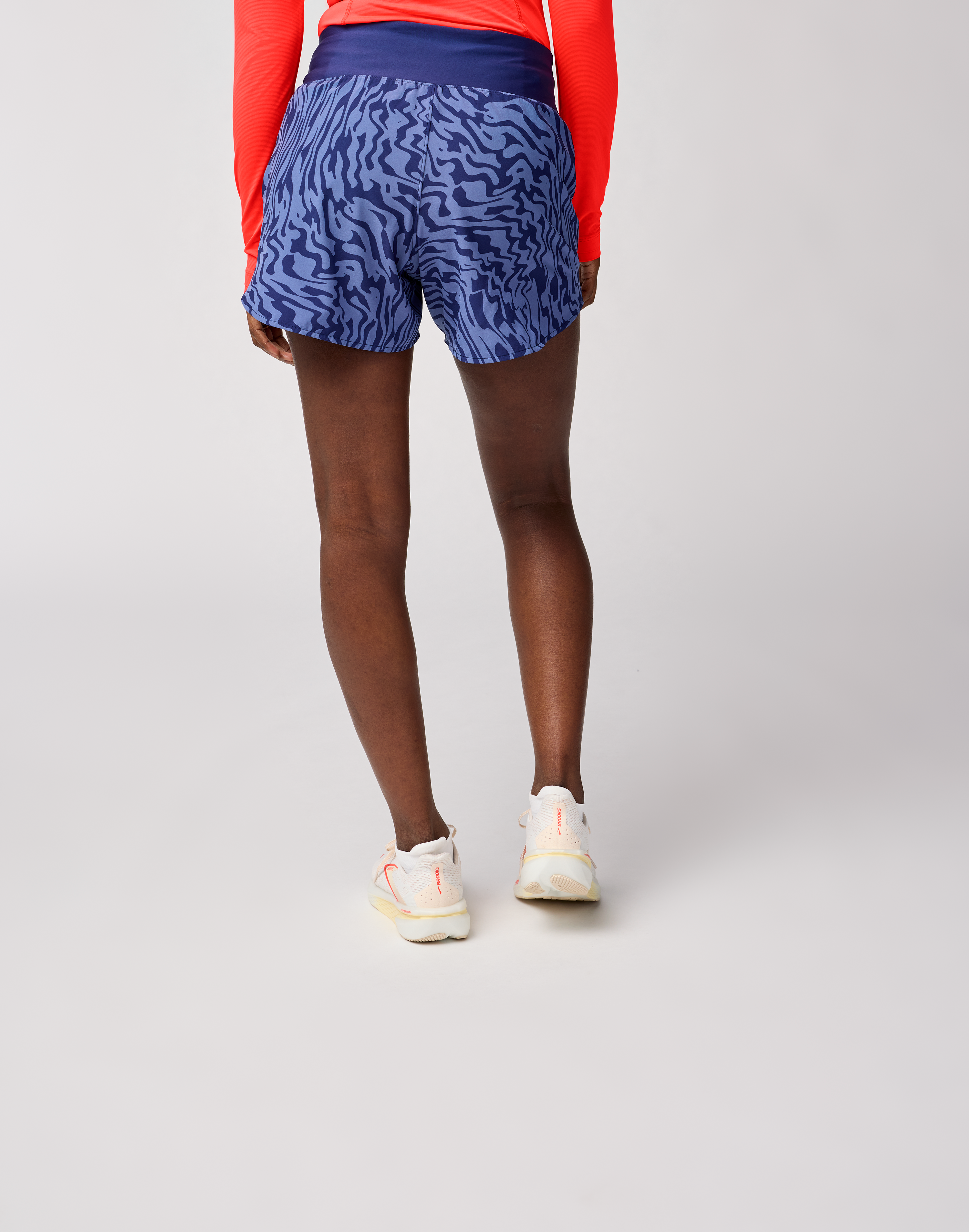 Women's Chaser 5 Short 2.0 Running Shorts - Midnight Speedscape - Lightweight & Breathable Workout Shorts for Women - Perfect for Running, Gym & Yoga