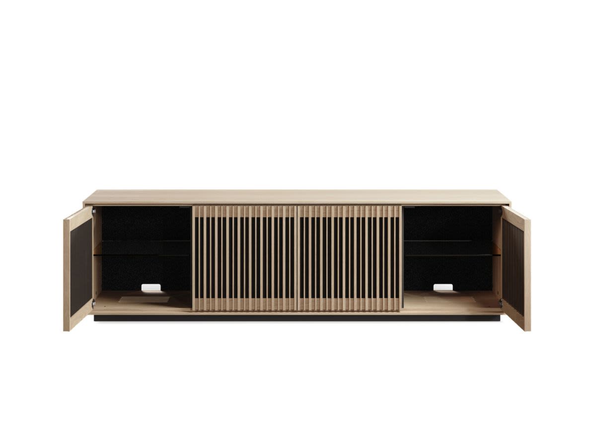 BDI Profile 8479 Media Console - Modern TV Stand with Storage for Living Room, Home Theater & Entertainment Centers