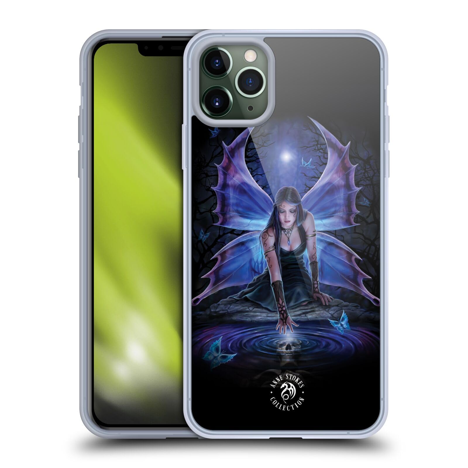 Officially Licensed Anne Stokes Immortal Flight Fairies Soft Gel Case for Apple iPhone 11 Pro Max - Protective Phone Cover with Fantasy Art Design - Perfect for Fairy Lovers, Fantasy Enthusiasts & Gift Giving