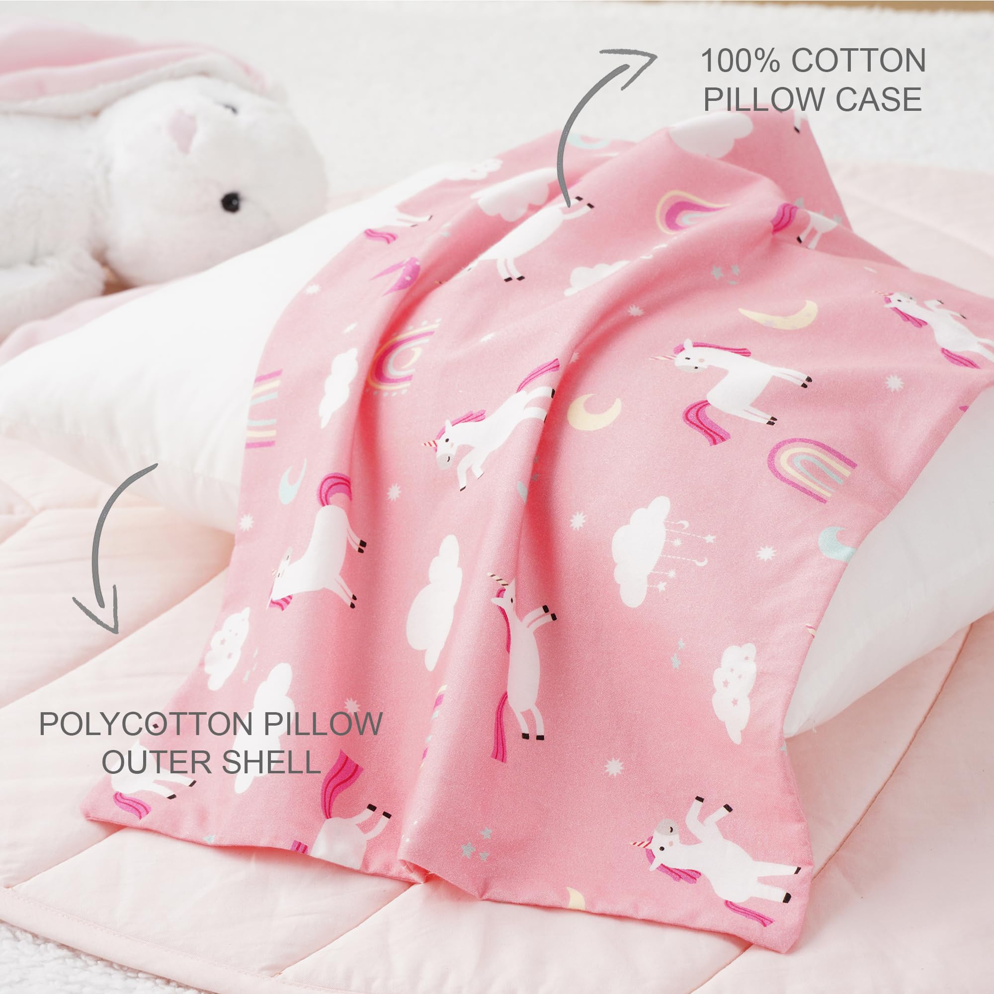 Soft Cotton Toddler Pillow 13