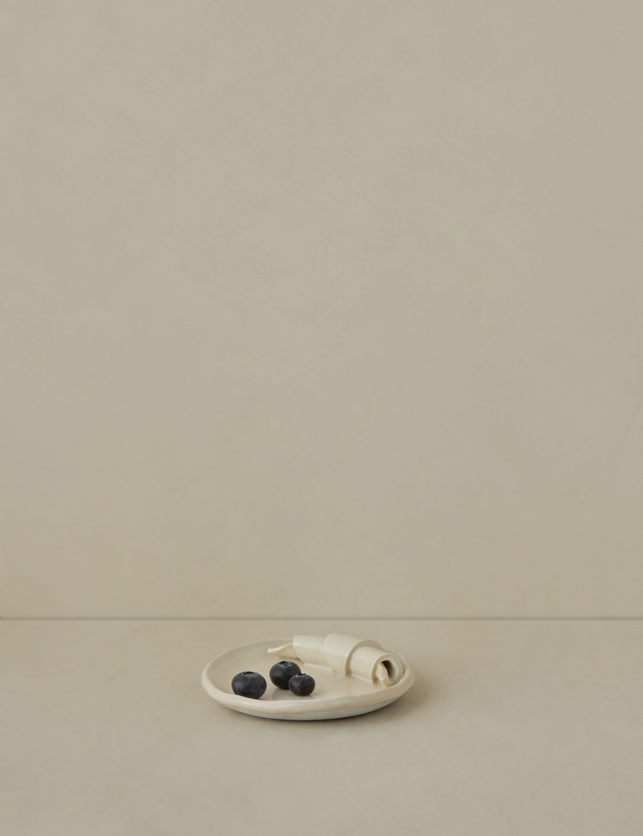 Stephanie Dawn Matthias Croissant Ring Dish - Elegant Ceramic Jewelry Holder for Rings, Earrings & Small Accessories - Perfect for Vanity, Dresser & Bathroom Organization