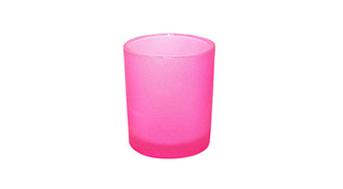10 Pack Pink Frosted Glass Votive Tealight Candle Holders - Elegant Wedding Centerpieces, Christmas Party Decor, Bridal Shower & Valentine's Day Event Decorations - Perfect for Romantic Dinners, Holiday Tablescapes & Home Decor