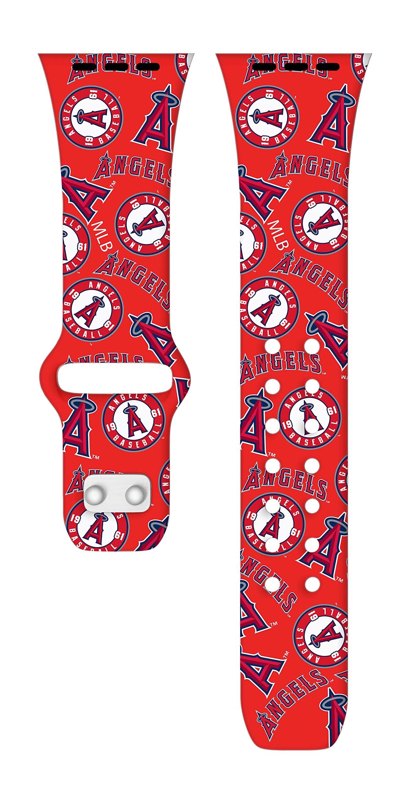 Los Angeles Angels HD Game Time Watch Band for Apple Watch - Perfect for Sports Fans & Game Day Outfits