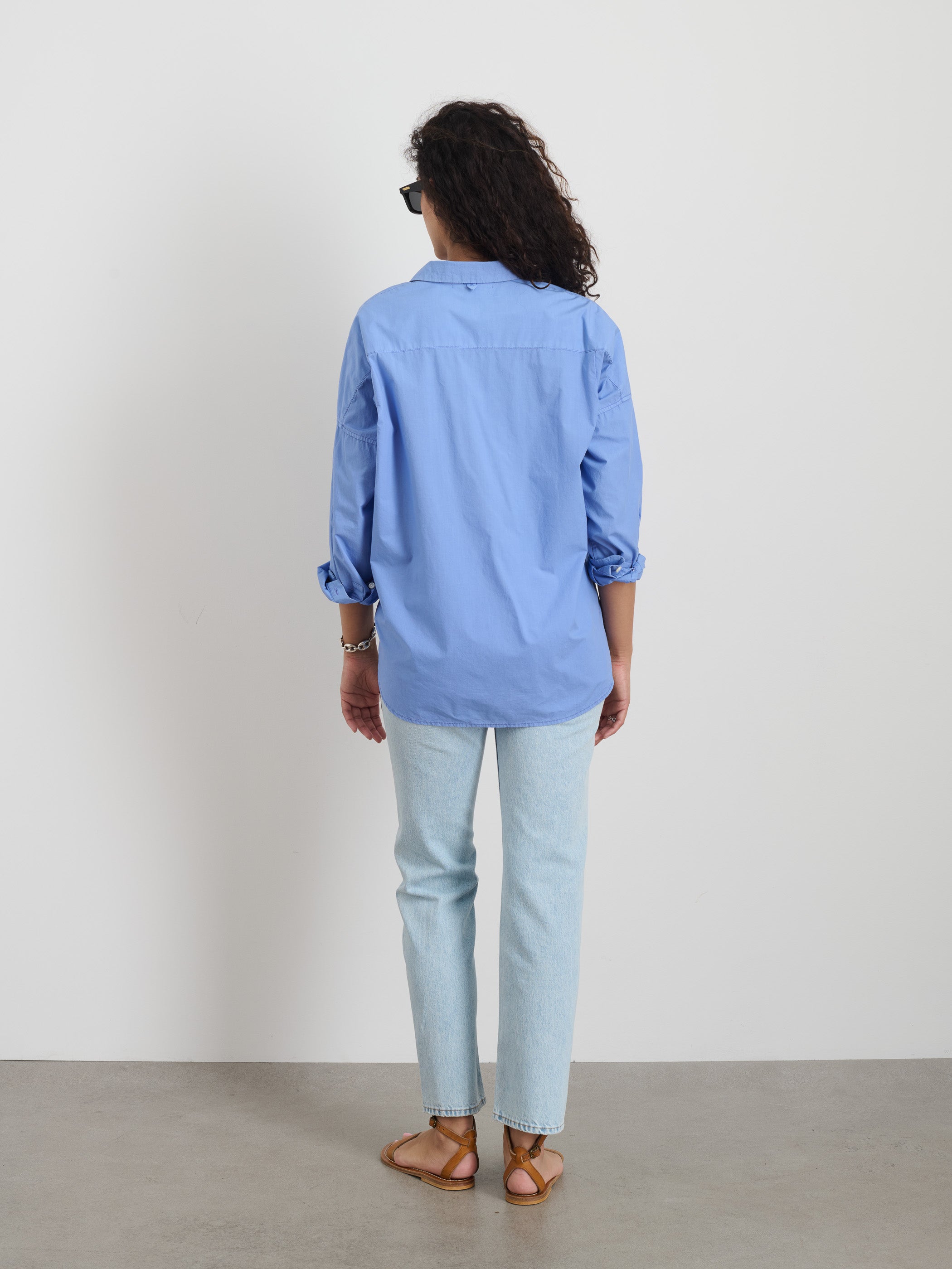 Jo Shirt - 100% Cotton Poplin Women's Shirt | Casual & Comfortable Top for Everyday Wear | Perfect for Office, Outings & Relaxing
