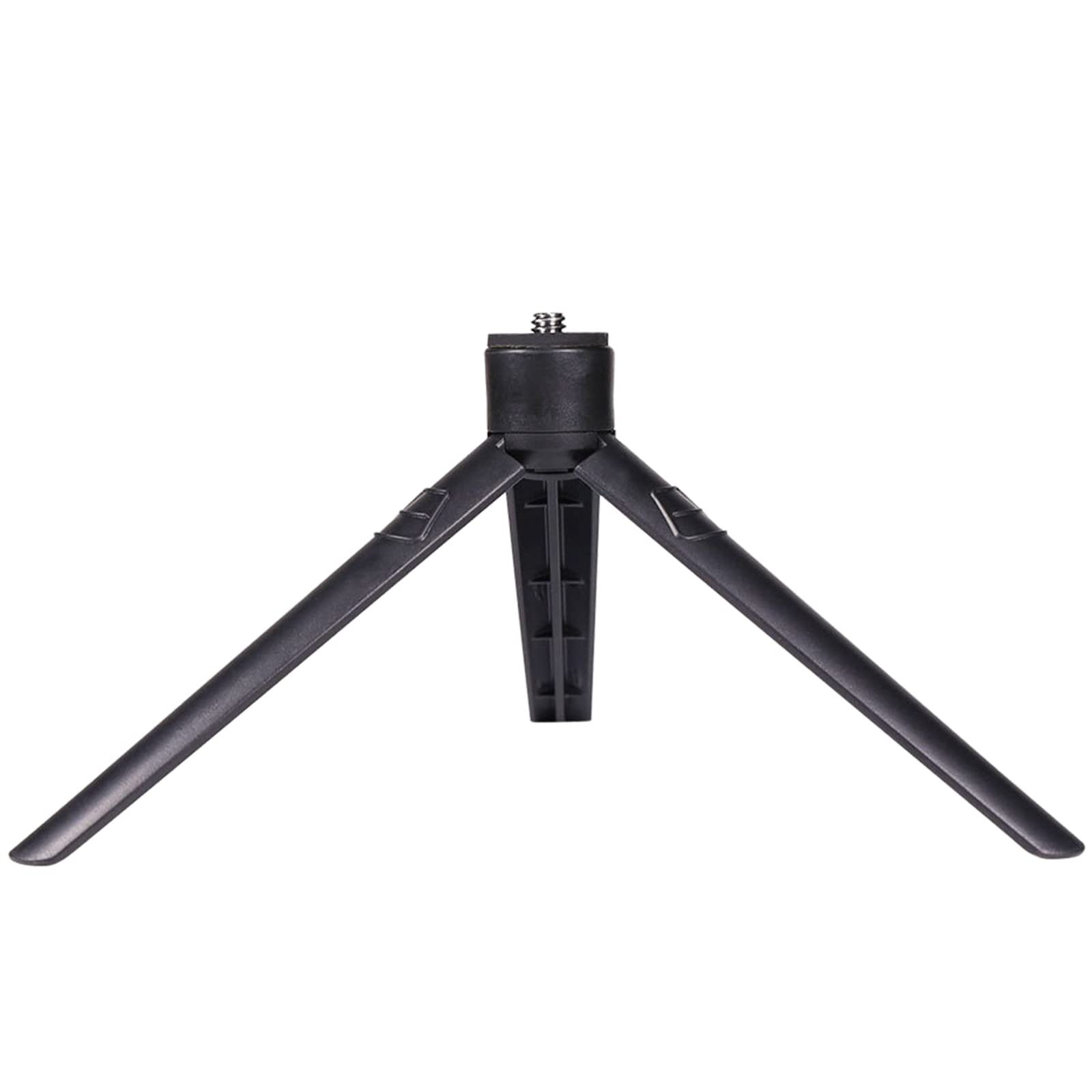 1/4 Inch Screw Mini Tripod - Lightweight Portable Phone & Camera Stand for Camping, Vlogging, Outdoor Photography - Desktop Tripod with Adjustable Phone Holder for Indoor/Outdoor Use