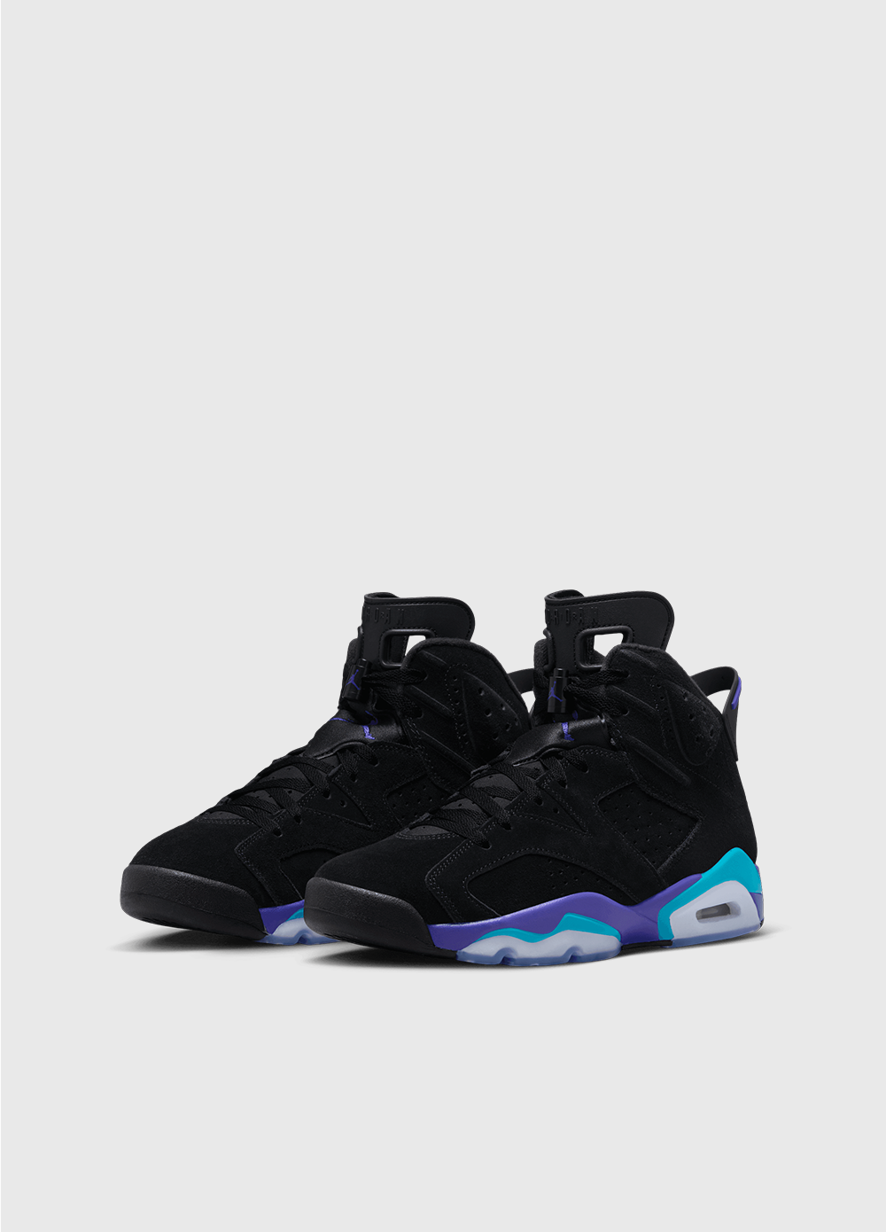 Air Jordan 6 Retro 'Aqua' Men's Basketball Shoes - Classic Comfort & Style for Casual Wear, Street Fashion & Sneaker Collectors