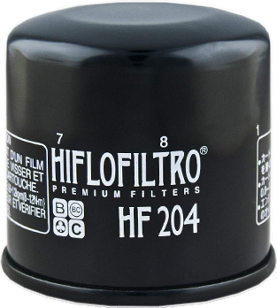 HIFLO HF204 High Performance Oil Filter Compatible with 2017 Kawasaki STX-15F (JT1500-A) - Perfect for Motorcycle Maintenance & Engine Protection