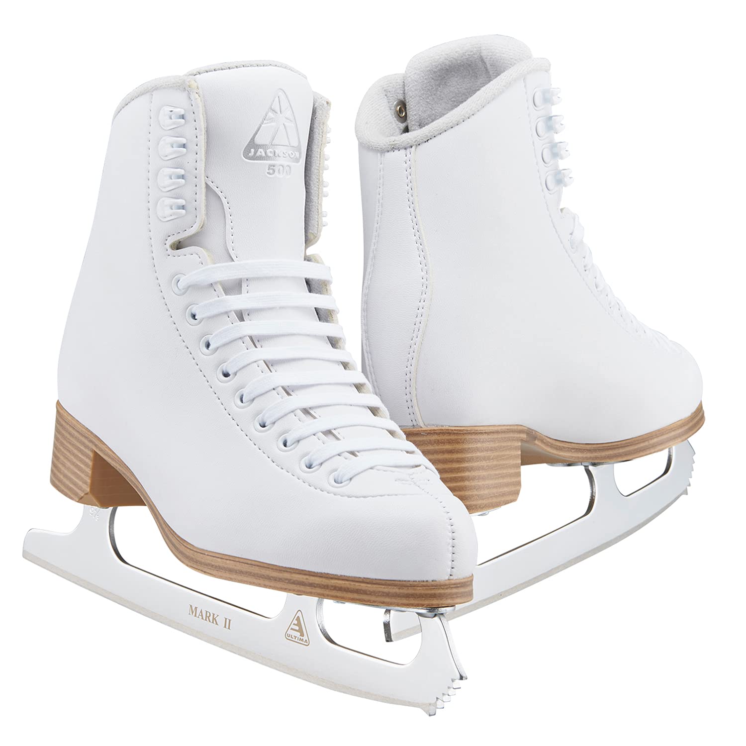Jackson Classic 200/500 Women's & Girls Figure Skates - Premium Ice Skating Boots for Beginners to Intermediate Level - Perfect for Recreational Skating, Ice Shows & Training Sessions