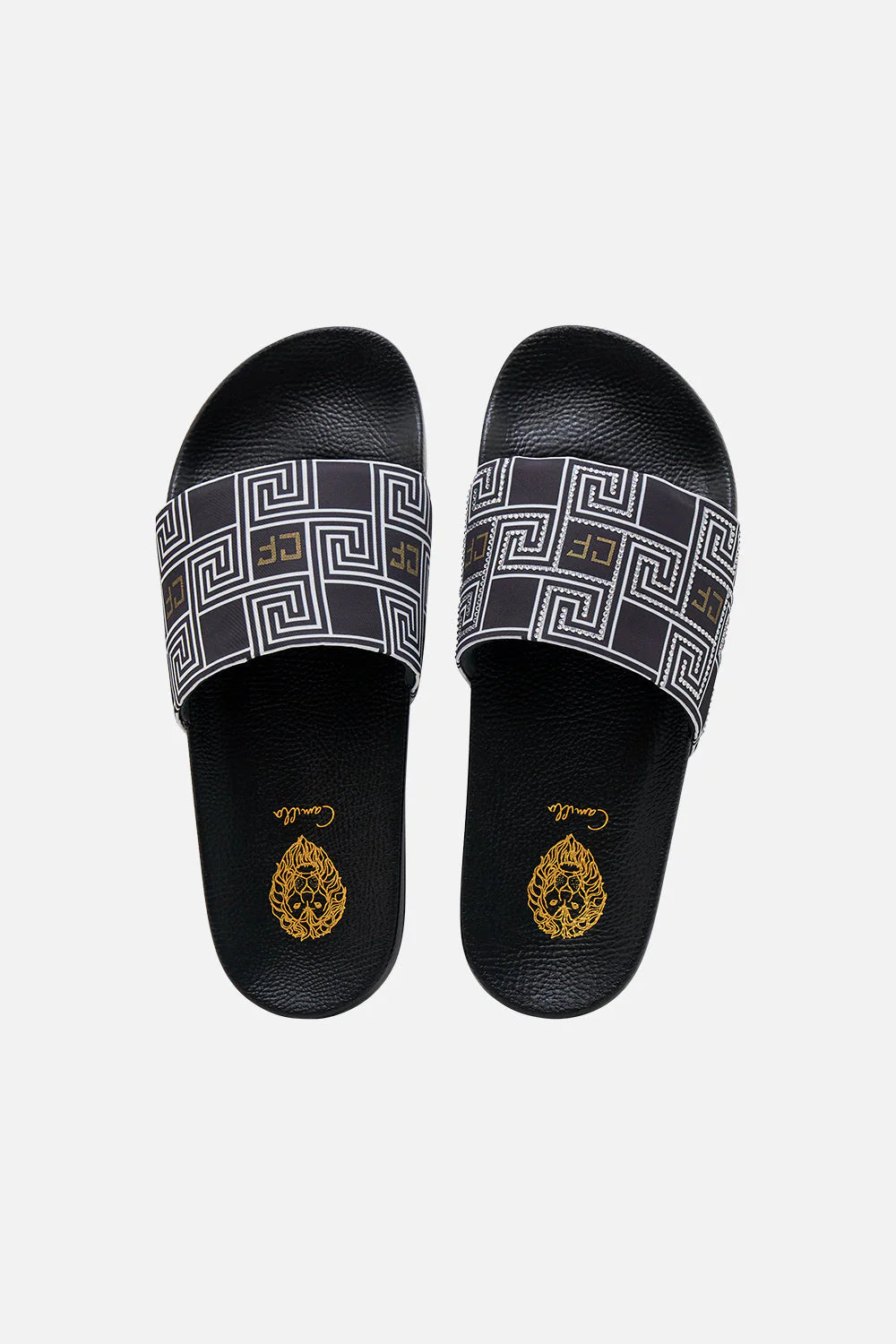 Amelia Women's Comfortable Pool Slides - Lightweight Sandals for Beach, Poolside & Vacation - Inspired by Temples of Dendara - Perfect for Summer, Travel & Relaxation