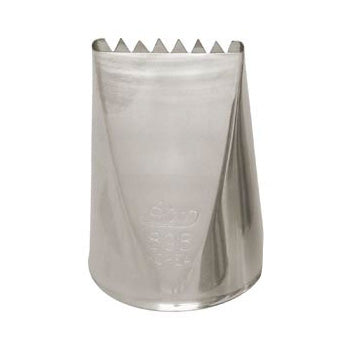 Ateco 898 48-Star Medium Ribbon Decorating Tip for Cake Piping, Cupcake Decorating, and Pastry Design - Perfect for Bakers and Home Bakers