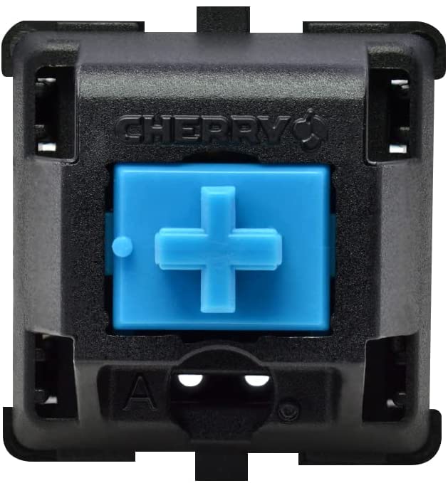 Cherry MX Blue Mechanical Keyboard Switches - 65-Piece Pack for Gaming & Typing | Tactile Clicky Switches for PC, Mac, & Custom Keyboards