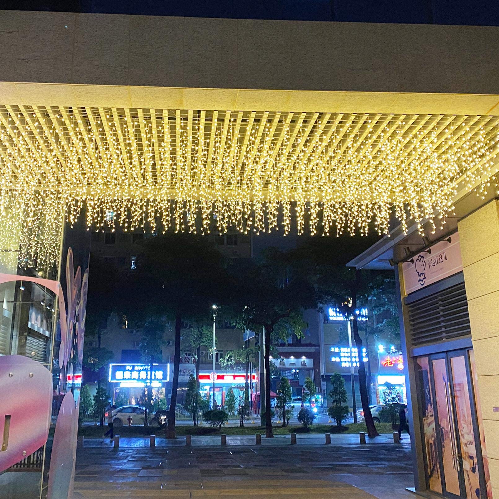 GYDING 96 LED Fairy String Lights - 4M/13Ft Warm White Christmas Icicle Lights with 8 Modes for Indoor & Outdoor Use | Perfect for Wedding, Party, Bedroom, Garden, Patio Decor
