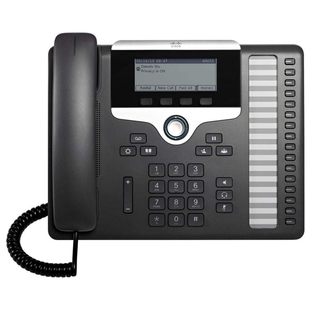 Cisco CP-7861-K9 VoIP Business Phone with HD Voice | Ideal for Office Communication & Call Centers
