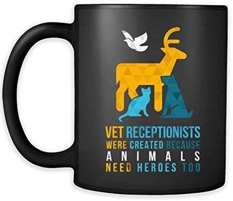 Veterinarian Coffee Mug - 11OZ Vet Gifts for Animal Heroes, Vet Techs & Receptionists - Perfect for Clinics, Offices & Veterinary Appreciation Gifts