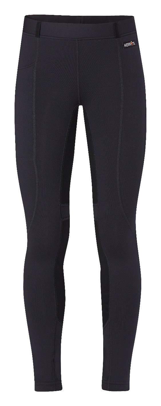 Kerrits Kids Flex II Full Seat Horse Riding Tights - Lightweight Equestrian Leggings with Secure-Grip & Pockets for Girls & Boys | Perfect for English & Western Riding Lessons, Horse Shows & Stable Activities