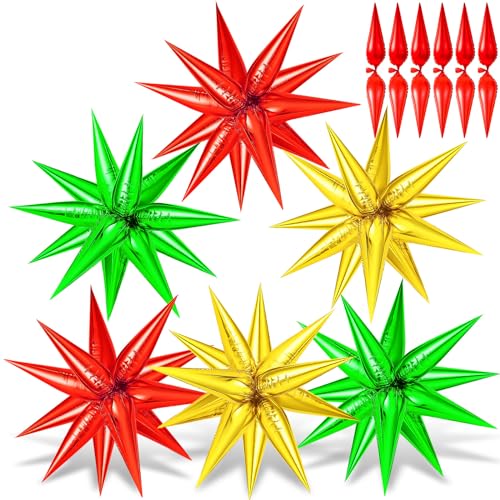 Gold, Red, Green, 26 Inch
