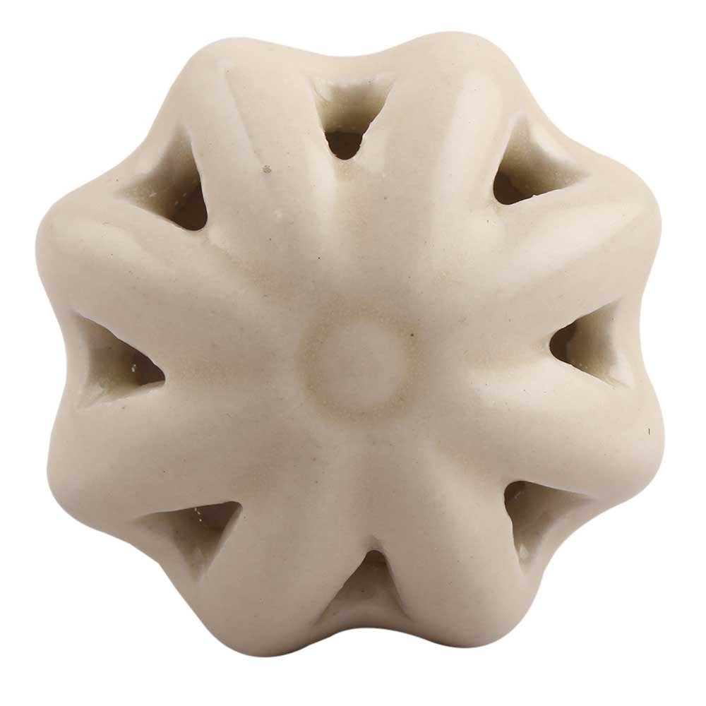 IndianShelf 16-Piece Ceramic Floral Drawer Knobs - Elegant Cabinet Hardware for Kitchen, Dresser & Furniture - Perfect for Home Decor & DIY Cabinet Upgrades