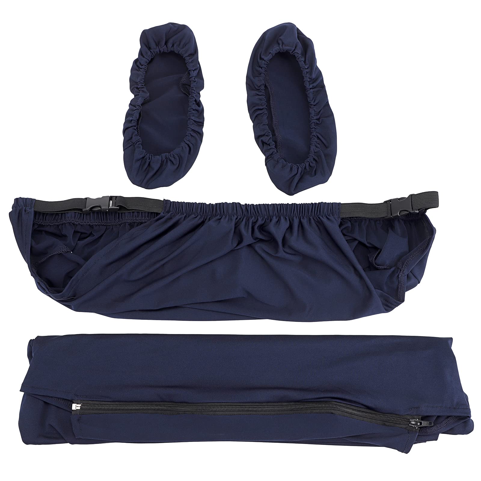 BTSKY Ergonomic Gaming Chair Cover - Stretchy Polyester Slipcover for Office Computer & Racing Chairs - Universal Fit for Reclining Chairs (Navy Blue, Chair Not Included) | Perfect for Home Office, Gaming Setup & Workspace Comfort
