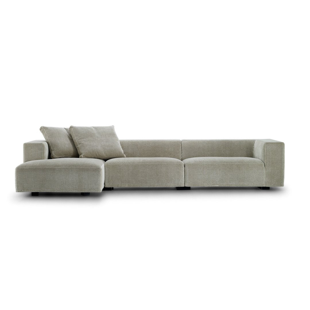 Baseline Sofa Sectional - Modern L-Shaped Couch for Living Room, Family Room & Home Theater | Comfortable & Stylish Furniture