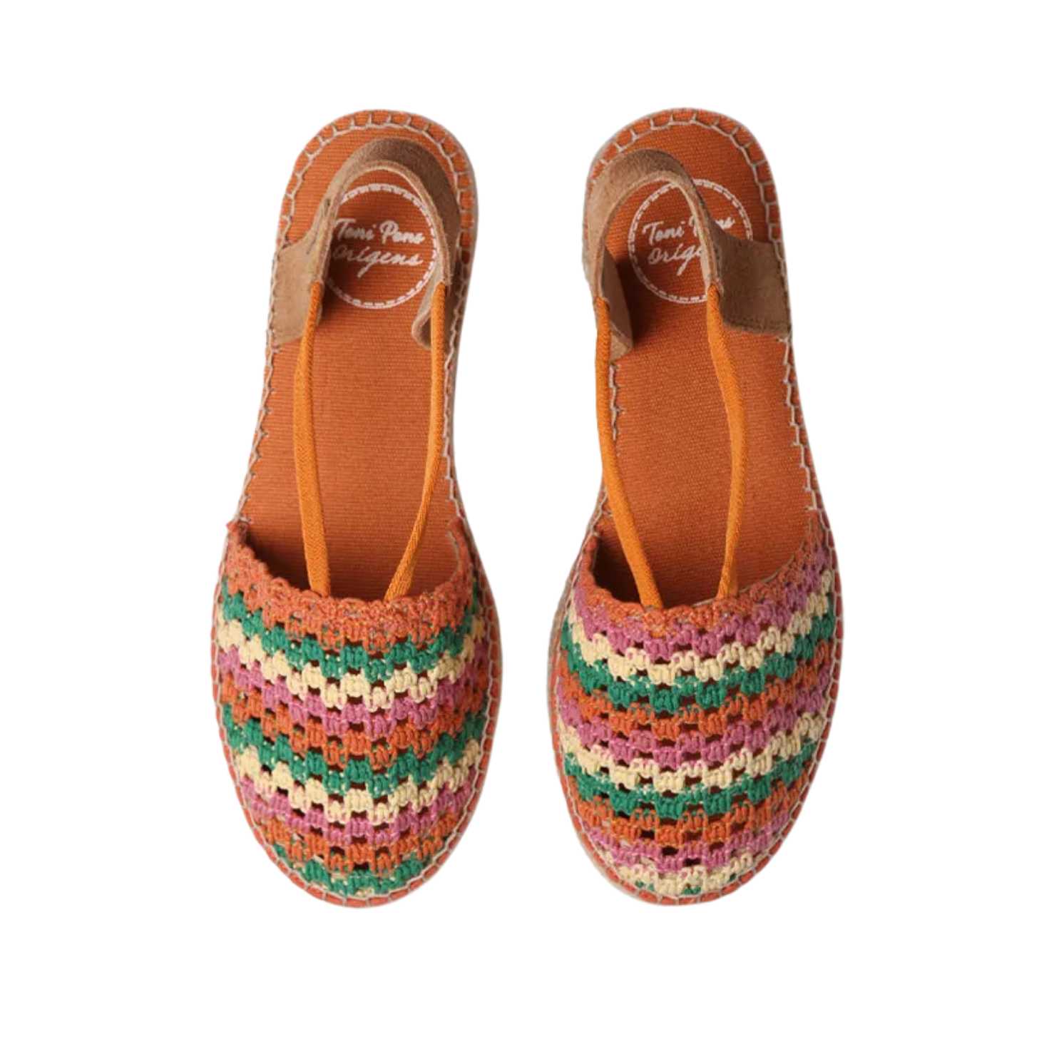 Women's Multicolor Cotton Blend Espadrilles - Emilia Comfortable Summer Slip-On Shoes for Beach, Vacation & Casual Wear