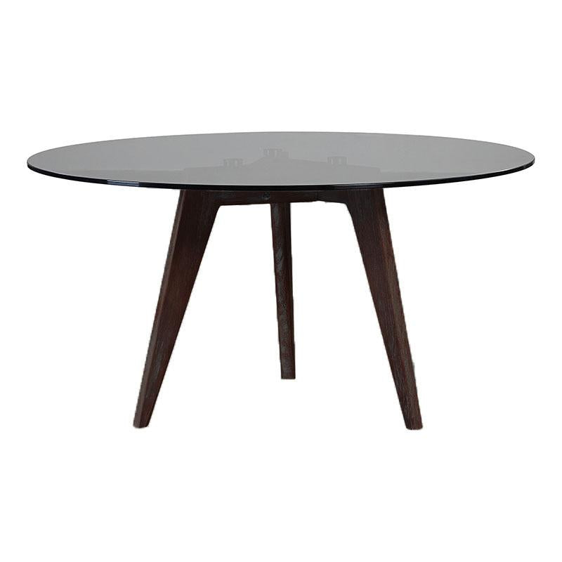 Modern LILO Coffee Table - Large Walnut Brown Finish - Perfect for Living Room, Office, or Lounge Area