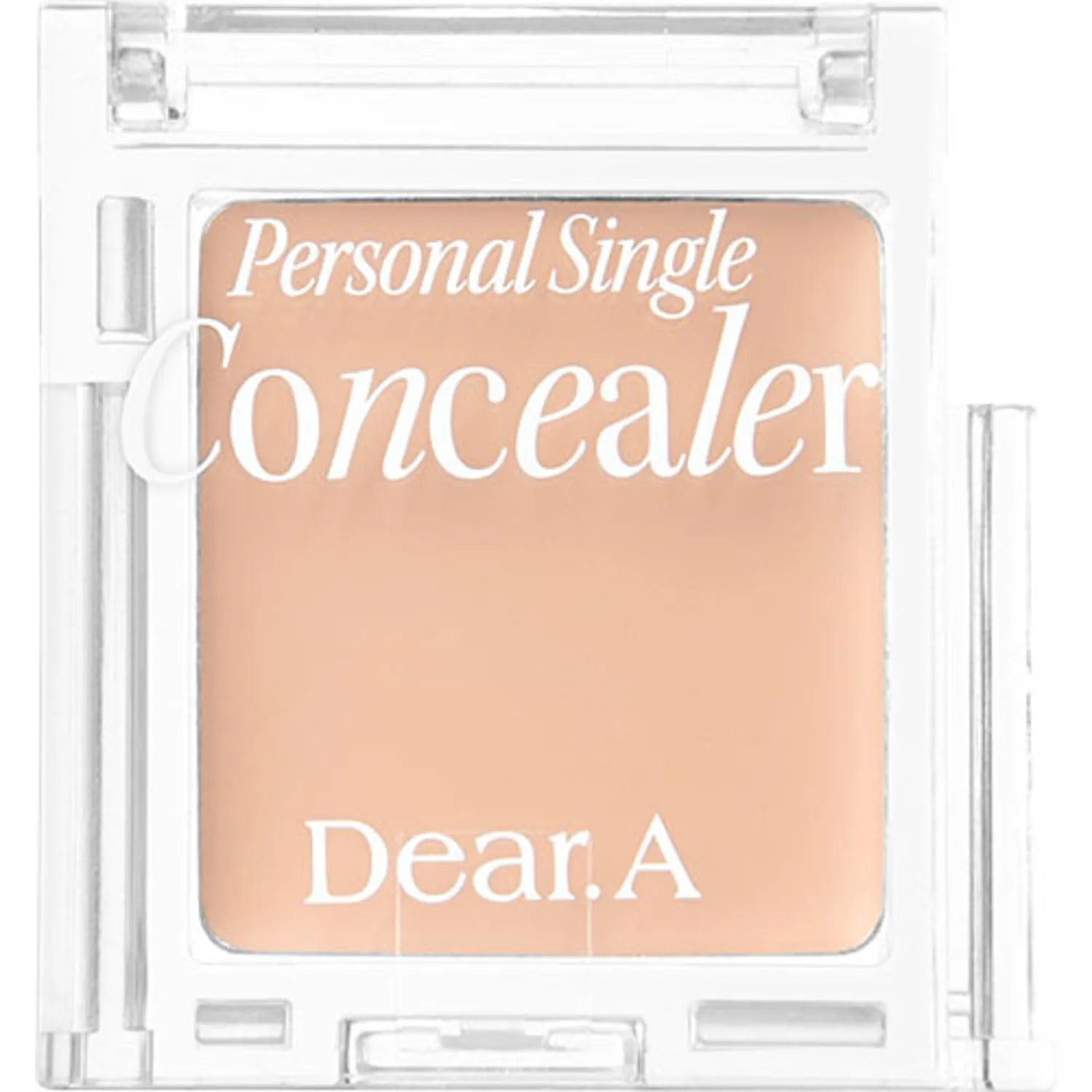 Dear.A Personal Single Concealer 1.8g - Natural Coverage, Long-Lasting & Waterproof - Perfect for Dark Circles, Blemishes & Imperfections - Ideal for Everyday Makeup & On-the-Go Touch Ups
