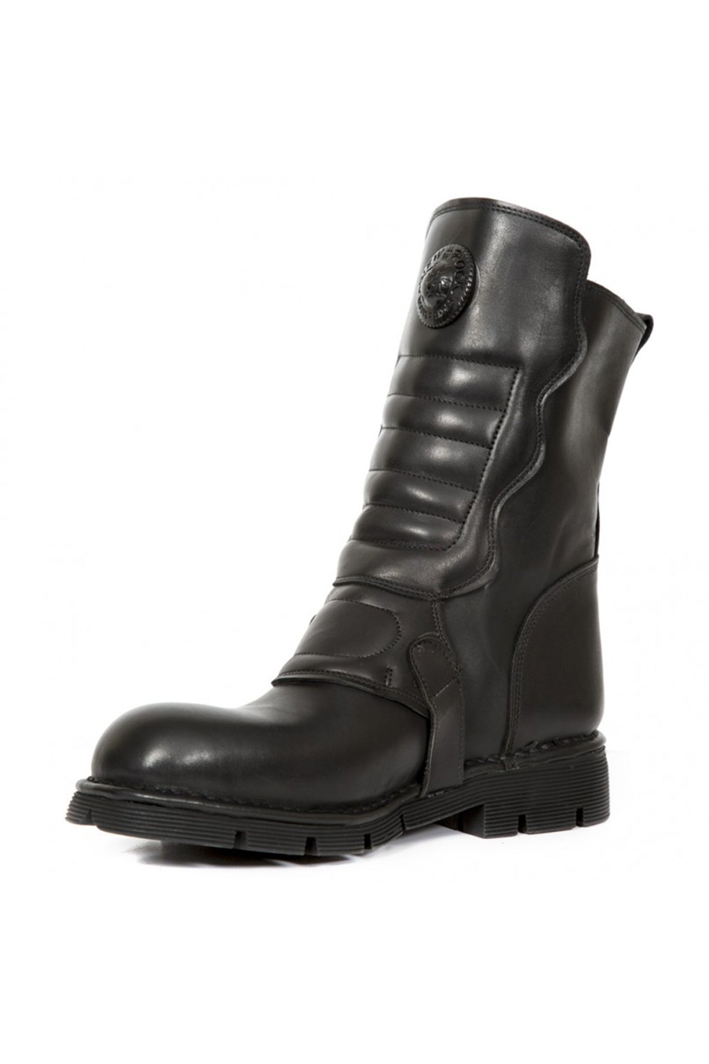 New Rock Boots 373X S6 - Comfortable Men's Gothic Punk Boots for Walking, Concerts & Alternative Fashion