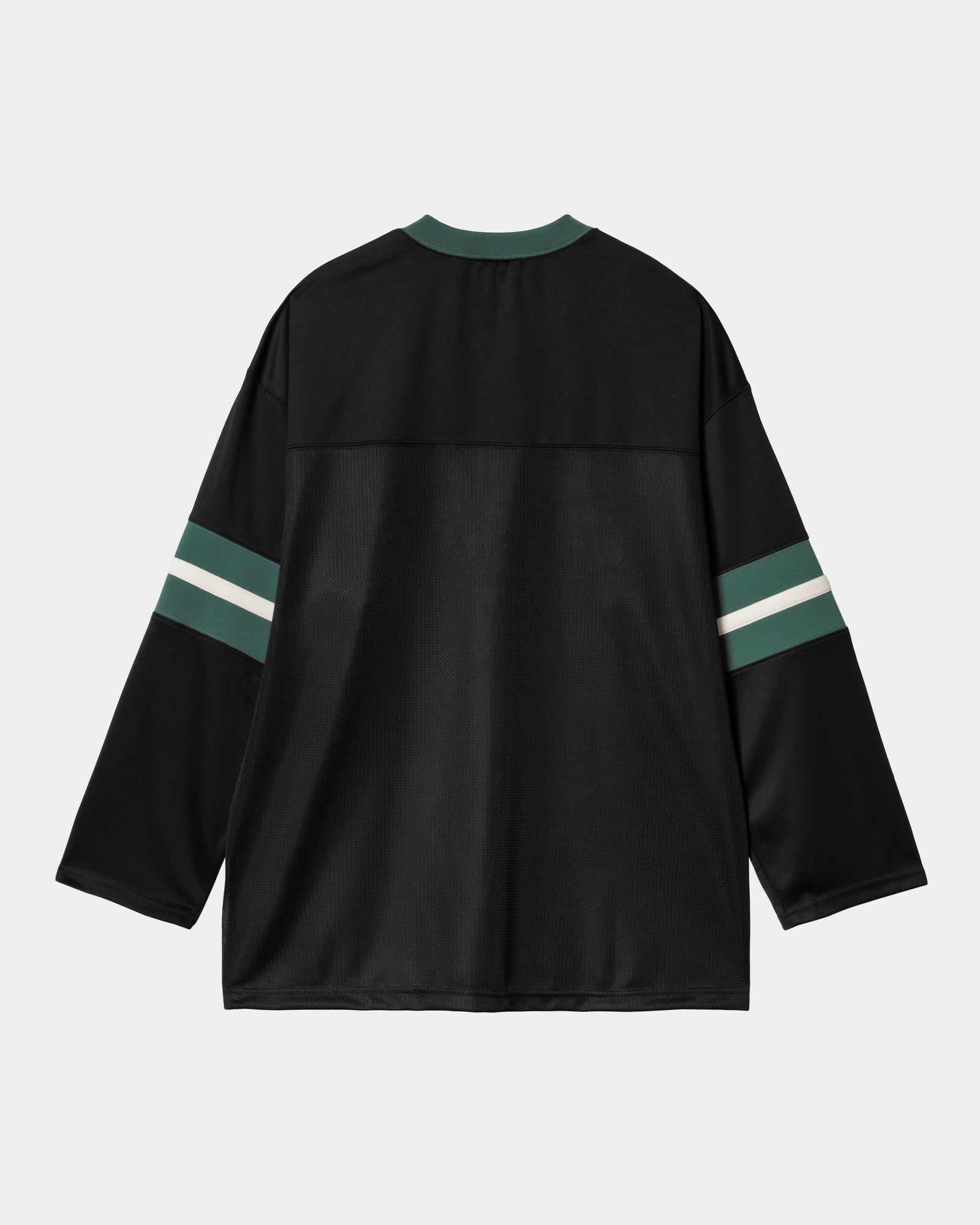 Detroit Mesh Long Sleeve T-Shirt for Men - Breathable Athletic Shirt in Black, Conifer & Wax Colors | Perfect for Gym, Running & Outdoor Activities