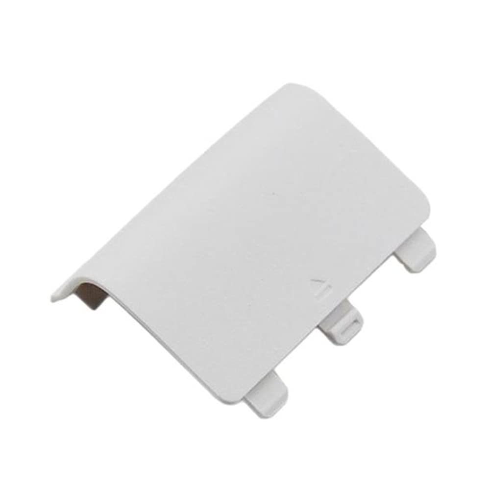 Xbox Series S X Controller Replacement Battery Cover - White Back Door Shell for Repair | Perfect for Gaming Accessories & DIY Fixes