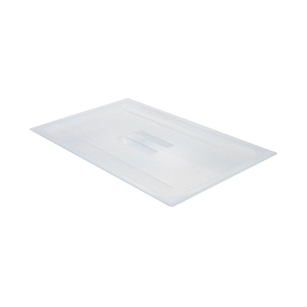 Cambro 10PPCH190 Clear Full-Size Food Pan Lid with Handle - Durable & Stackable for Commercial Kitchens, Catering & Food Storage