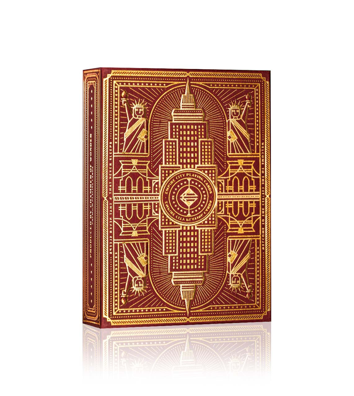 Empire City New York Playing Cards - Premium Deck for Poker, Magic Tricks & Card Games | Collectible NYC-Themed Cards for Travel, Gifts & Game Nights