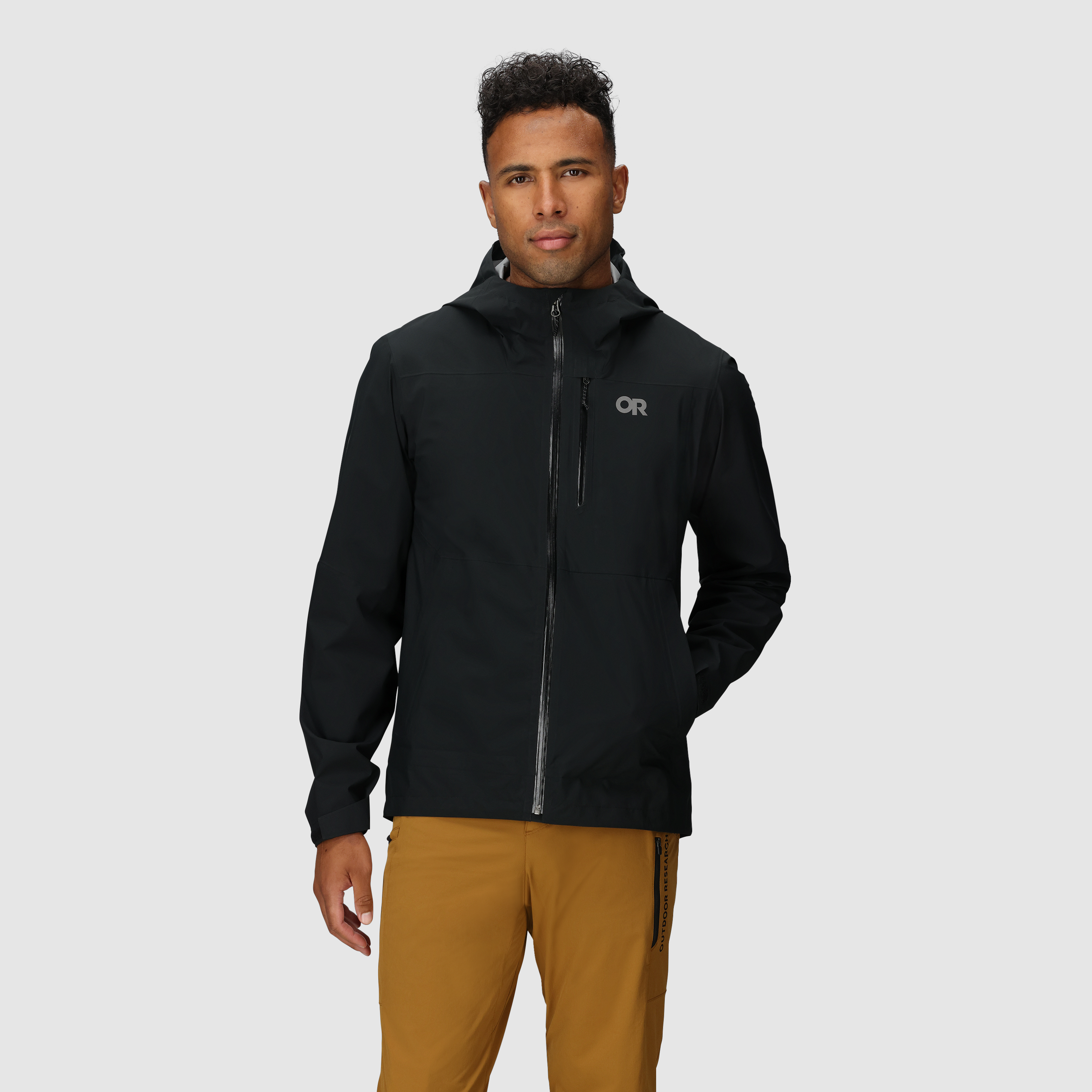 Men's Waterproof Stretch MTB Rain Jacket - Lightweight Cycling Windbreaker for Mountain Biking & Outdoor Adventures