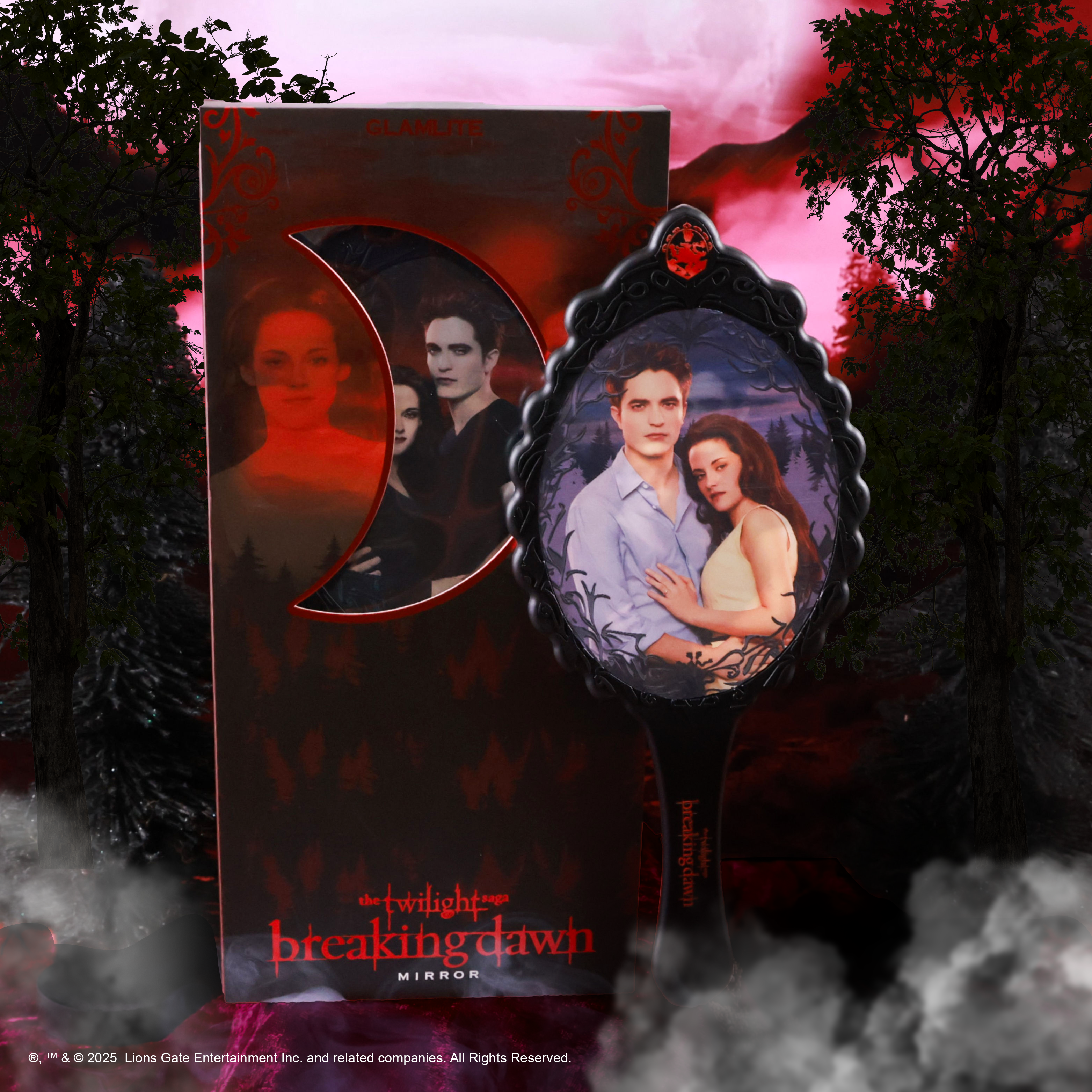 Twilight x Glamlite PR Box Full Collection - Exclusive Makeup Set Inspired by Twilight Saga | Perfect for Cosplay, Themed Parties & Vampire Glam Looks