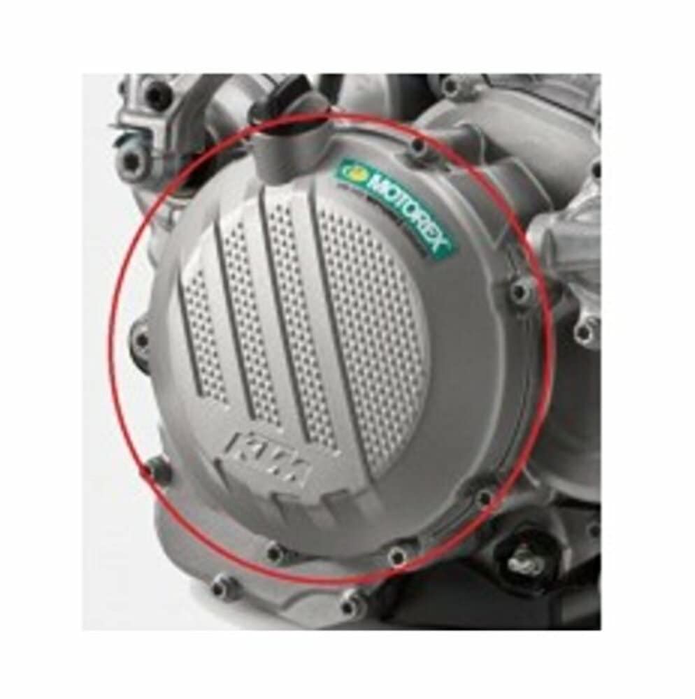 KTM Clutch Cover, Gasket & Filler Plug with Seal Kit - OEM Replacement Parts for Motorcycle Engine Maintenance & Repair