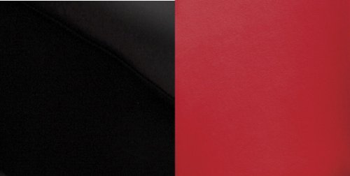 FIA SL62-71 RED Custom Fit Rear Bench Seat Cover - Premium Leatherette (Black with Red Center Panel) | Universal Car Seat Protector for Pets, Kids & Spills | Perfect for SUVs, Trucks & Family Vehicles