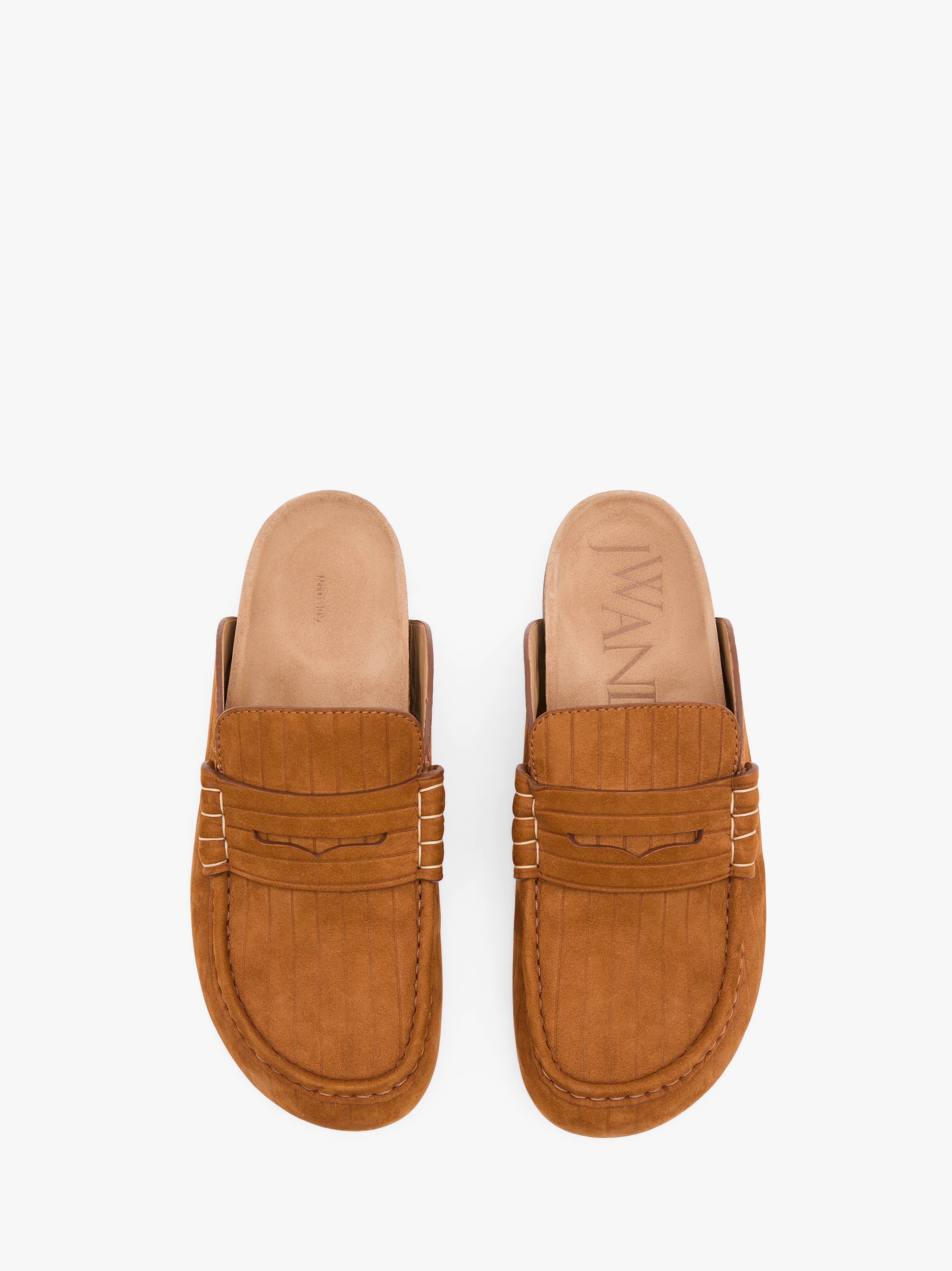 Premium Stitched Loafers in Caramel Brown - Comfortable & Stylish Slip-On Shoes for Men & Women - Perfect for Office, Casual Wear & Travel